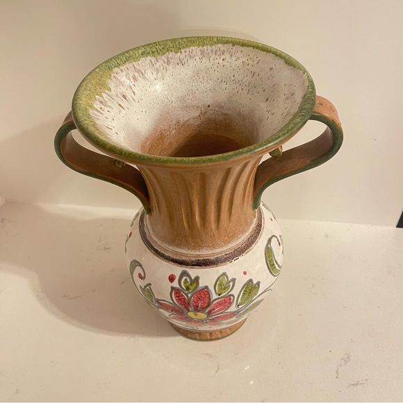 Bitossi Aldo Londi Aztec Vase, Signed, Beautiful Collector’s piece - Picture 4 of 10